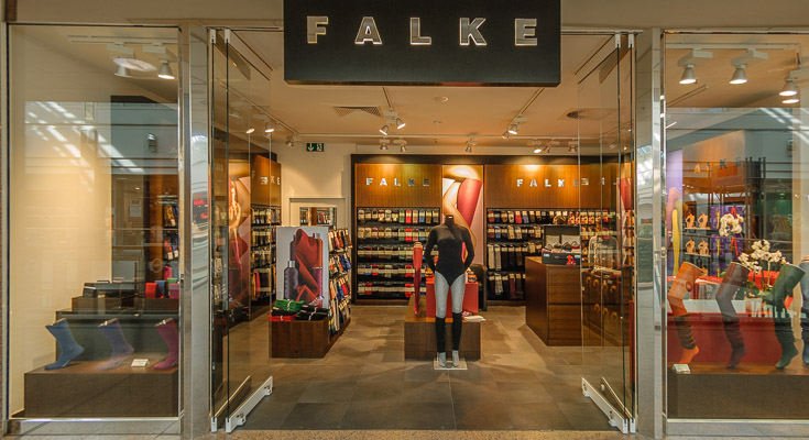 Der Strumpfladen im Elbe-Einkaufszentrum: FALKE Store ELBE